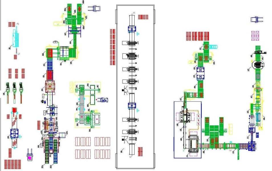 Системы автоматизации - Линии для систем автоматизации - Линия для производства двухслойного паркета